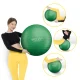 Gimnastikos kamuolys 4FIZJO Reh Ball 65 cm su pompa, žalias