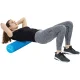 4FIZJO PENTAGRAM Yoga Massage Fitnes Pilates Foam Grid Roller 90cm, Black