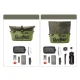 Rockbros W020-1 Foldable Handlebar Bicycle Bag 2.8-4.6L - Green