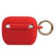 Guess AirPods Pro Case Silicone Glitter, Red