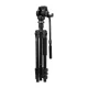 Fotopro S5i Pro Video Tripod with Fluid Oil Head, 70-162.5 cm, Black