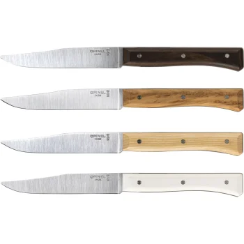 Opinel Facette Table Knife Set of 4, 11 cm