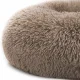 Soft Pet Bed for Dogs and Cats 56 cm, Beige