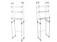 Over-The-Toilet Bathroom Storage Rack 3 Shelves 27358 White