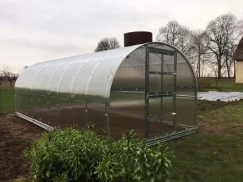 Greenhouse Klasika 18 (3X6M) With Bases And 6Mm Polycarbonate; 4779037490226