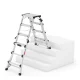 Hailo Master DTL100 Telescopic Step Ladder 2 x 4 – 2 x 6 Steps