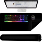 XXL Gaming Desk Mat for Mouse and Keyboard, Black P18625