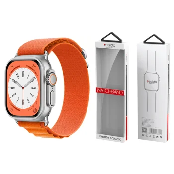 Yesido WB24 Sport Loop Strap for Apple Watch 38/40/41 mm, Orange