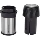Gefu Parmigiano Cheese Grater with 2 Discs, Black/Silver