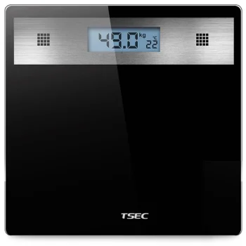 Electronic Glass Bathroom Scale with LCD Display 180kg