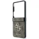 Guess Big 4G Logo Case for Samsung Galaxy Z Flip 8 - Brown