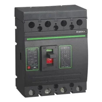 Molded Case DC Circuit Breaker 4P, 250A, 1000VDC, Black