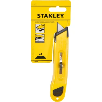 Stanley 0-10-088 Retractable Utility Knife, Yellow/Black