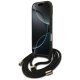Guess 4G Big Logo Cord Stap Crossbody Phone Case Cover iPhone 17 Pro - Black
