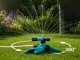 360° Rotating 3-Arm Garden Sprinkler, Green/Black