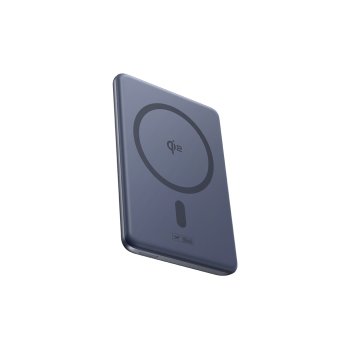 Baseus PicoGo AM31 Qi2 5000mAh 20W Ultra-Thin MagSafe Compatible Power Bank with Stand and Baseus Simple USB-C 20cm...