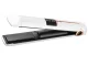 Wireless Ceramic Hair Straightener 2in1 with LCD and Power Bank Function, White