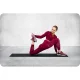 Neo-Sport Exercise Fitness Mat 173 x 61 cm 192100, Black