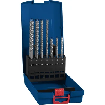 Bosch EXPERT SDS plus-7X Hammer Drill Bit Set, 7 pcs (5-12 mm)