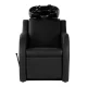 Hairdressing Wash Unit Gabbiano Carmen with Adjustable Footrest Black