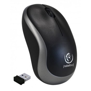 Rebeltec Meteor Wireless Optical Mouse, Silver