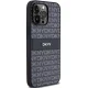 DKNY iPhone 14 Pro Max Case Mono Stripe & Metal Logo, Black
