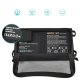 Choetech Foldable Travel Solar Panel Charger 19W USB 5V / 2.4A, Gray