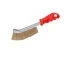 Brass Coated Wire Brush for Rim Cleaning, 24cm