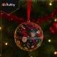 Ruhhy Christmas Socks in a Bauble, 3 Pairs, Size 38-43
