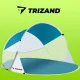 Trizand 00020974 Pop-Up Beach Tent 190x120x90 cm, Turquoise/White