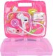 Interactive Set of Toy Doctor\'s Accessories 8 pcs, Pink