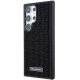 Samsung Galaxy S24 Ultra (SM-S928) Karl Lagerfeld Rhinestone Metal Logo Case Cover, Black