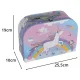 Iso Trade Kids Tea and Coffee Set with Sweets in a Suitcase, Multicolor