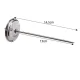 Ruhhy Meat Thermometer for Roasting and Smoking
