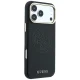 Guess Perforated 4G Gold Logo MagSafe Case for iPhone 17 Pro / 18 Pro, Black