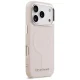 Karl Lagerfeld Initial & Metal Logo MagSafe Phone Case Cover iPhone 17 Pro Max - Pink