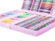 Art Set in a Suitcase, 168 Pieces, Pink