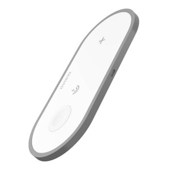 Bezvadu lādētājs Dudao 3w1 A11, 10W (balts) | Wireless charger (white)
