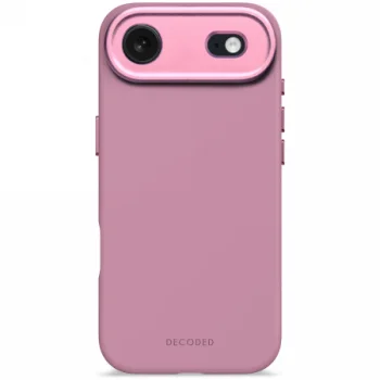 Decoded AntiMicrobial Silicone Backcover MagSafe Phone Case Cover iPhone 17 Air - Pink