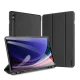 Dux Ducis Domo Flip Case for Samsung Galaxy Tab S9 with Stand and Auto Wake, Black