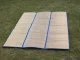 Thermal Straw Beach Mat, Roll-up, 150x170 cm