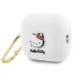 Hello Kitty AirPods Pro 2 Case Silicone 3D Kitty Head, White