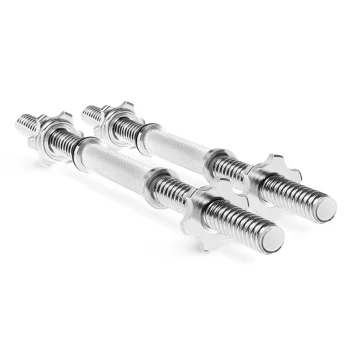 Dumbbell Bar Handles with Collars 4FIZJO 48 cm 25 mm 2 pcs