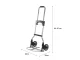 Folding Warehouse Transport Hand Truck, 50kg