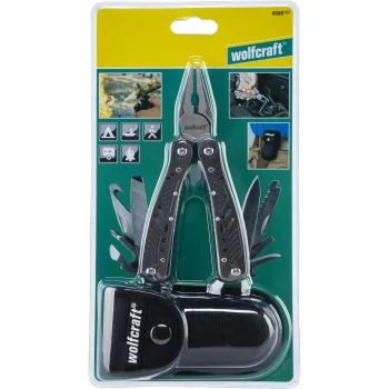 Wolfcraft 13 in 1 Multitool, Silver