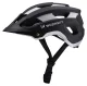 Wozinsky MTB Bicycle Helmet with Removable Visor, Size L (57-62 cm), Black/Silver
