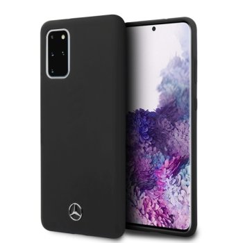 Mercedes Silicone Line Case for Samsung Galaxy S20+, Black
