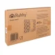 Ruhhy Bamboo Cutting Board Set, 3 Pcs with Stand