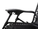 Folding Garden Lounger 2-in-1 Zero Gravity, Black