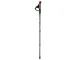 Nordic Walking Pole with Cork Handle, Black (1 pc)